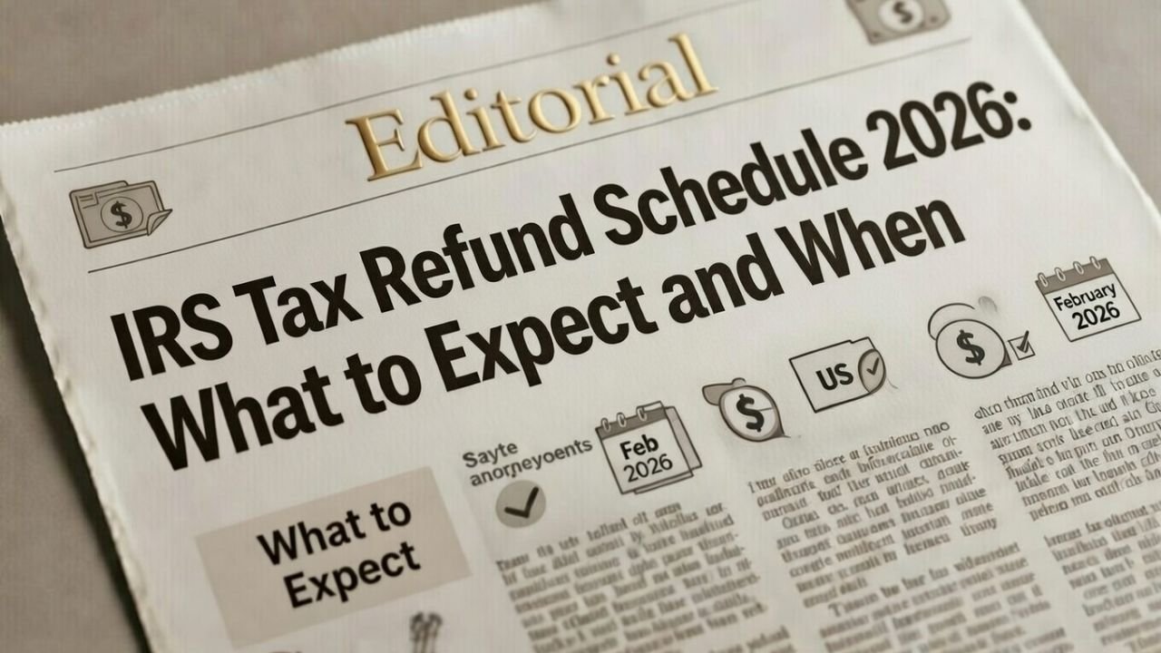 IRS Tax Refund Schedule 2026: What to Expect and When